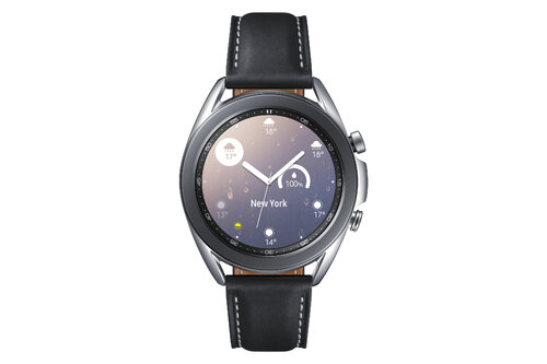 Περισσότερες πληροφορίες για "Samsung Galaxy Watch3 (41mm/Ασημί/Ανοξείδωτο ατσάλι)"