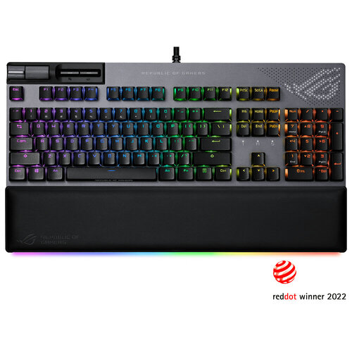 Περισσότερες πληροφορίες για "ASUS ROG Strix Flare II Animate (Γκρι/USB/RGB LED)"