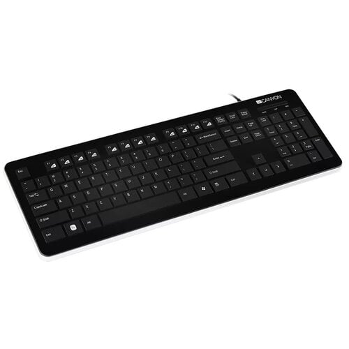 Περισσότερες πληροφορίες για "Canyon Wired standard keyboard (Μαύρο)"