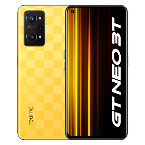 Περισσότερες πληροφορίες για "realme GT Neo3T (Κίτρινο/128 GB)"