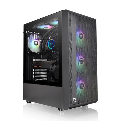 Περισσότερες πληροφορίες για "Thermaltake S200 TG ARGB (Midi Tower/Μαύρο)"