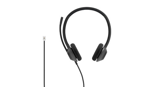 Περισσότερες πληροφορίες για "Cisco Headset 322 Wired Dual On-Ear Carbon Black RJ9 (Μαύρο/Ενσύρματα)"