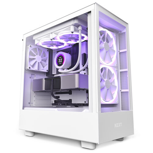 Περισσότερες πληροφορίες για "NZXT H5 Elite (Midi Tower/Άσπρο)"