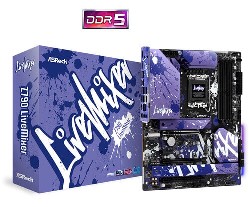 Περισσότερες πληροφορίες για "Asrock Z790 LiveMixer"