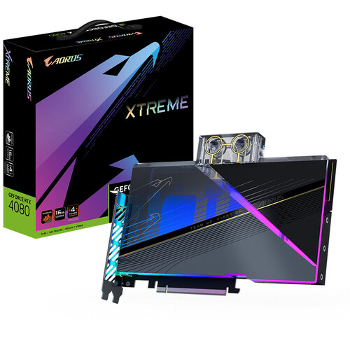 Περισσότερες πληροφορίες για "Gigabyte AORUS GeForce RTX 4080 16GB XTREME WATERFORCE WB"