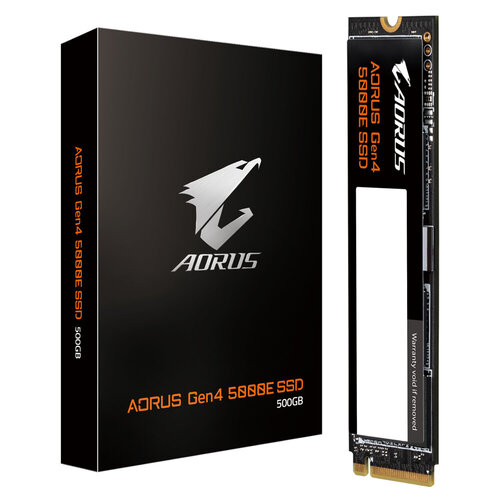 Περισσότερες πληροφορίες για "Gigabyte AORUS Gen4 5000E SSD 500GB (500 GB/PCI Express 4.0)"