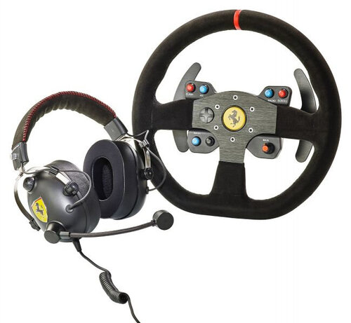 Περισσότερες πληροφορίες για "Thrustmaster Race Kit Ferrari 599xx Evo Edition With Alcantara (Μαύρο/Ενσύρματα)"