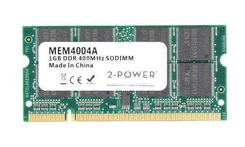 Περισσότερες πληροφορίες για "2-Power 2P-W5959 (1 GB/DDR/400MHz)"