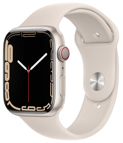 Περισσότερες πληροφορίες για "Apple Watch Series 7 (45mm/LTE/Μπεζ/Αλουμίνιο)"