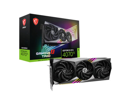 Περισσότερες πληροφορίες για "MSI GeForce RTX 4070 Ti GAMING X TRIO 12G"