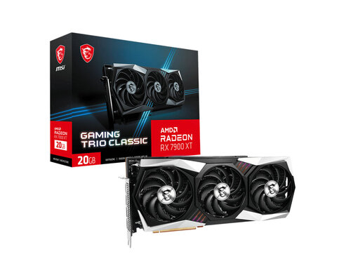 Περισσότερες πληροφορίες για "MSI Radeon RX 7900 XT gaming trio classic 20G"