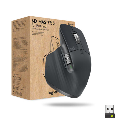 Περισσότερες πληροφορίες για "Logitech MX Master 3 for Business (Γραφίτης/RF Wireless + Bluetooth)"