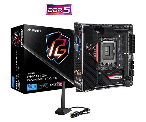 Περισσότερες πληροφορίες για "Asrock Z690 Phantom Gaming-ITX/TB4"