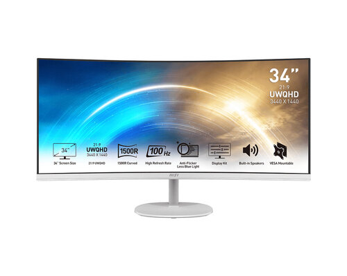 Περισσότερες πληροφορίες για "MSI Pro MP341CQW (34"/UltraWide Quad HD)"