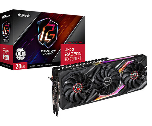 Περισσότερες πληροφορίες για "Asrock Phantom Gaming AMD Radeon RX 7900 XT 20GB OC"