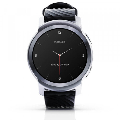 Περισσότερες πληροφορίες για "Motorola Moto Watch 100 (42mm/Ασημί/Αλουμίνιο)"