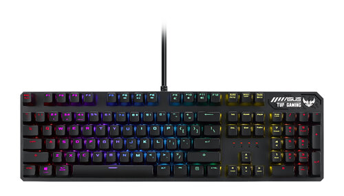 Περισσότερες πληροφορίες για "ASUS TUF GAMING K3 (Μαύρο/USB/RGB LED)"