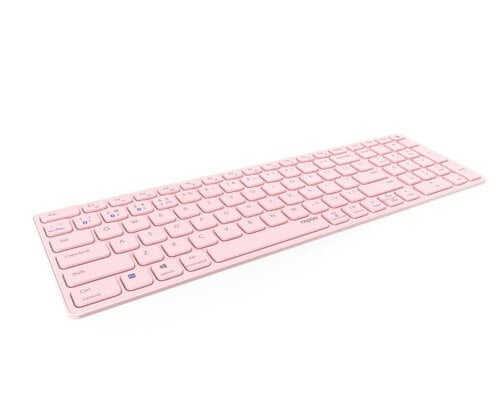 Περισσότερες πληροφορίες για "Rapoo Kabellose Multi-Mode-Tastatur E9700M Pink QWERTZ - Tastatur (Ροζ)"