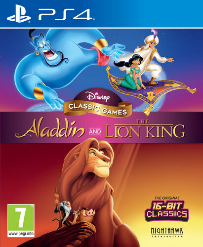 Περισσότερες πληροφορίες για "Disney Classic Games: Aladdin and The Lion King (PlayStation 4)"
