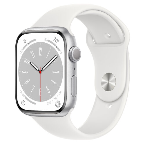 Περισσότερες πληροφορίες για "Apple Watch Series 8 (45mm/LTE/Ασημί/Αλουμίνιο)"