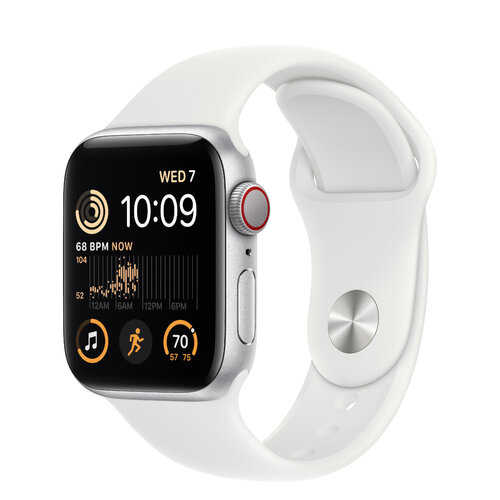 Περισσότερες πληροφορίες για "Apple Watch SE (40mm/LTE/Ασημί/Αλουμίνιο)"