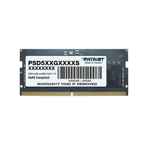 Περισσότερες πληροφορίες για "Patriot Memory Signature PSD58G520041 (8 GB/DDR5/5200MHz)"