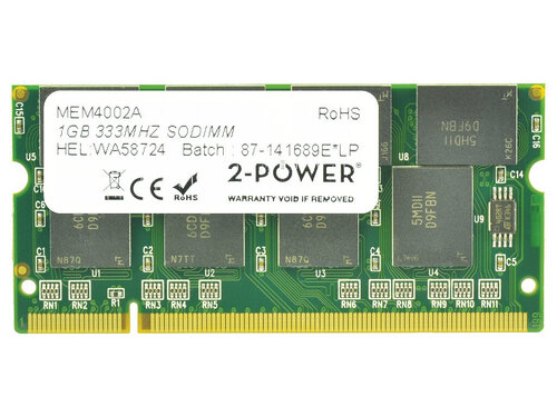 Περισσότερες πληροφορίες για "2-Power 2P-314114-B25 (1 GB/DDR/400MHz)"