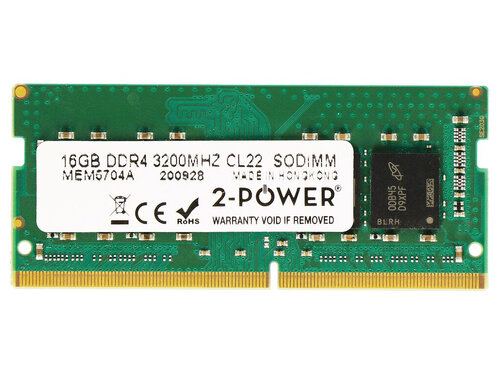 Περισσότερες πληροφορίες για "2-Power 2P-AA937596 (16 GB/DDR4/3200MHz)"