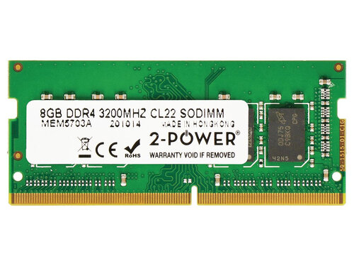 Περισσότερες πληροφορίες για "2-Power MEM5703A (8 GB/DDR4/3200MHz)"