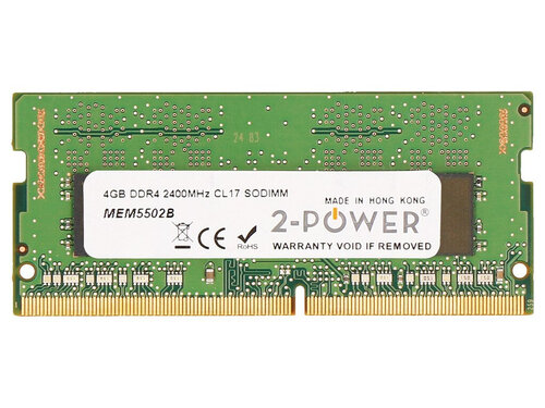 Περισσότερες πληροφορίες για "2-Power 2P-4YRP4 (4 GB/DDR4/2400MHz)"