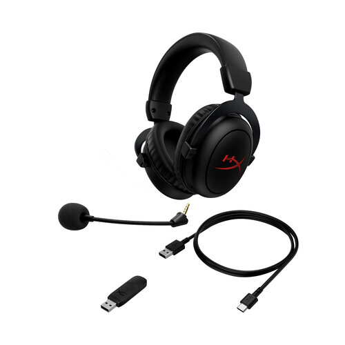 Περισσότερες πληροφορίες για "HyperX Cloud II Core - Σετ ασύρματων ακουστικών παιχνιδιών (Μαύρο/Ενσύρματo & Ασύρματo)"