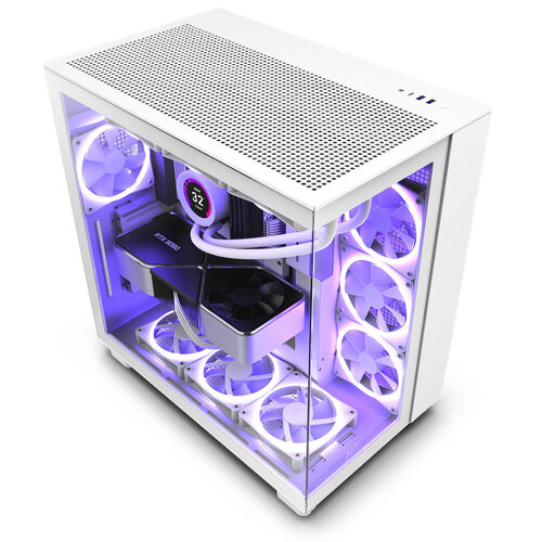 Περισσότερες πληροφορίες για "NZXT H9 All white (Midi Tower/Άσπρο)"