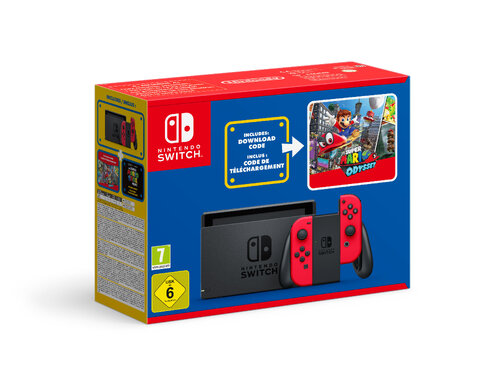 Περισσότερες πληροφορίες για "Nintendo Switch Red + Super Mario Odyssey"