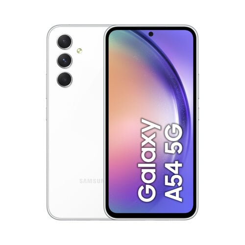 Περισσότερες πληροφορίες για "Samsung Galaxy A54 5G (Άσπρο/256 GB)"