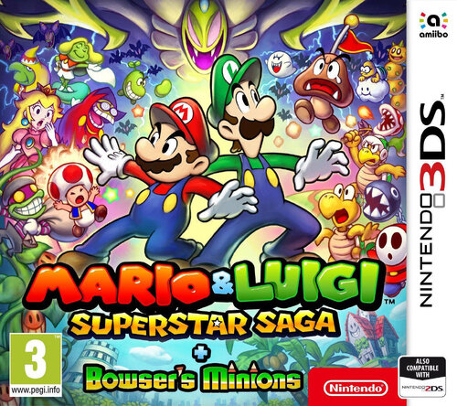 Περισσότερες πληροφορίες για "Mario & Luigi Superstar Saga + Bowser's Minions (Nintendo 3DS)"