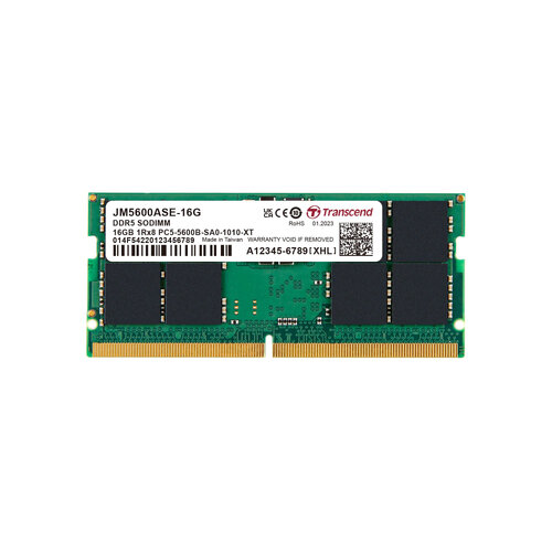 Περισσότερες πληροφορίες για "Transcend JetRam JM5600ASE-16G (16 GB/DDR5/5600MHz)"