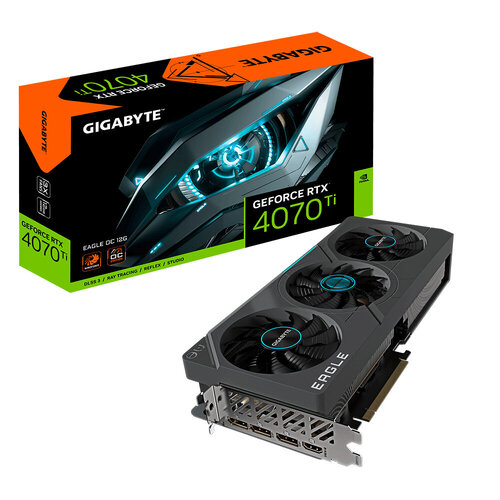 Περισσότερες πληροφορίες για "Gigabyte GV-N4070EAGLE OC-12GD"