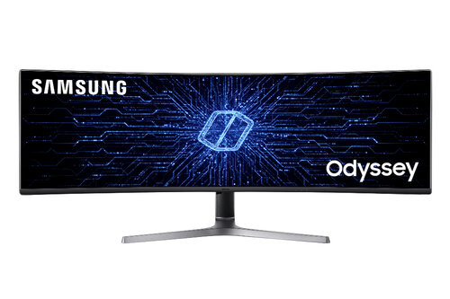 Περισσότερες πληροφορίες για "Samsung Odyssey C49RG90SSP (48.8"/UltraWide Dual Quad HD)"