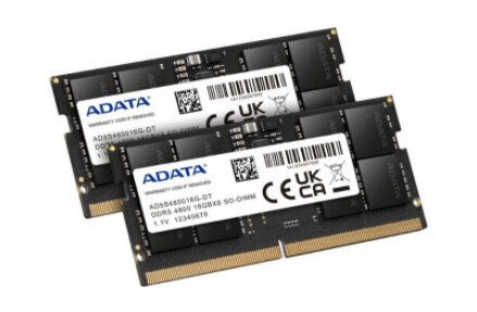 Περισσότερες πληροφορίες για "ADATA AD5S480032G-S (32 GB/DDR5/4800MHz)"