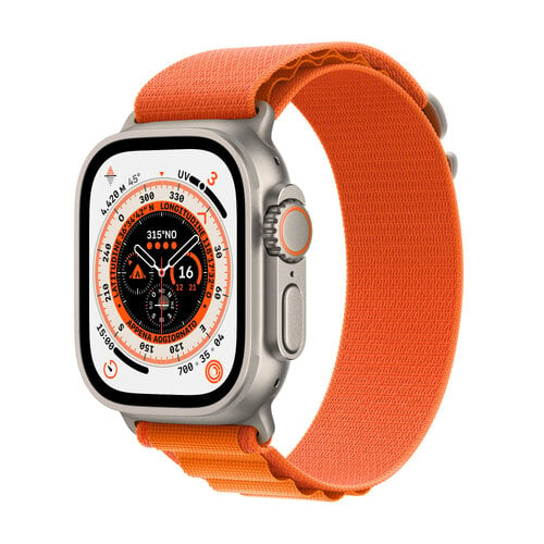 Περισσότερες πληροφορίες για "Apple Watch MNHH3CS/A (49mm/Μεταλλικός/Τιτάνιο)"