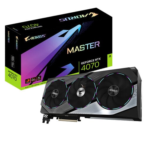 Περισσότερες πληροφορίες για "Gigabyte AORUS GeForce RTX 4070 MASTER 12G"