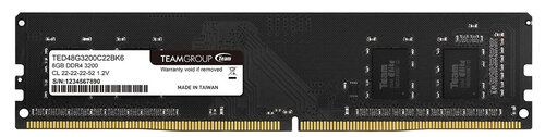 Περισσότερες πληροφορίες για "Team Group ELITE (8 GB/DDR4/3200MHz)"