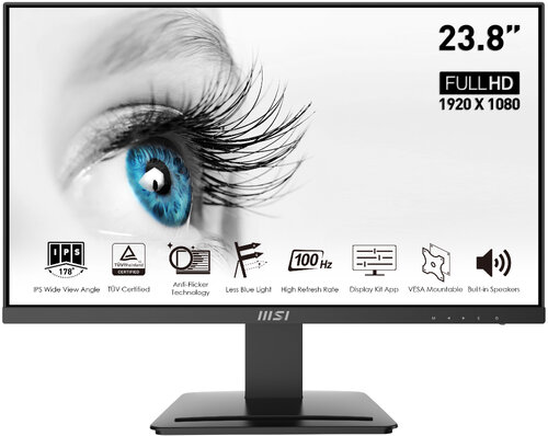 Περισσότερες πληροφορίες για "MSI Pro MP243X (23.8"/Full HD)"