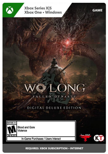 Περισσότερες πληροφορίες για "Wo Long: Fallen Dynasty Digital Deluxe Edition (Xbox One/Xbox Series X/Xbox Series S/PC)"