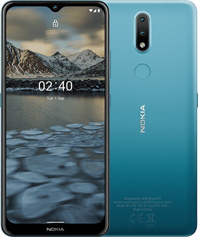 Περισσότερες πληροφορίες για "Nokia 2.4 (Μπλε/32 GB)"