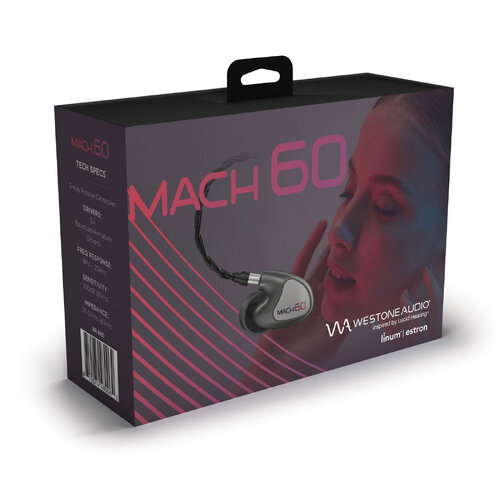 Περισσότερες πληροφορίες για "Westone Audio MACH 60 (Μαύρο)"