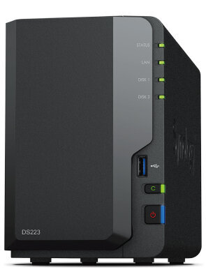 Περισσότερες πληροφορίες για "Synology DiskStation DS223"