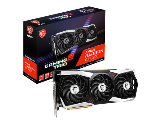 Περισσότερες πληροφορίες για "MSI Radeon RX 6800 GAMING Z TRIO 16G"