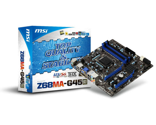 Περισσότερες πληροφορίες για "MSI Z68MA-G45 (B3)"