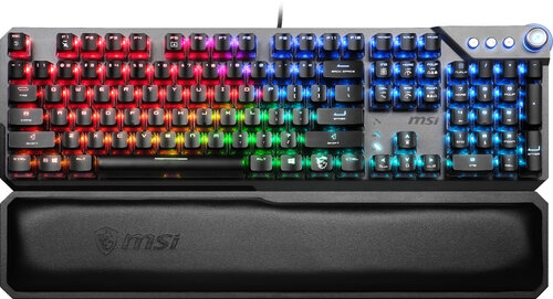 Περισσότερες πληροφορίες για "MSI VIGOR GK71 SONIC - BLUE SWITCHES (Μαύρο/USB/RGB LED)"